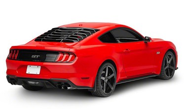 Накладка-жалюзи на заднее стекло Ford Mustang 2015- фото