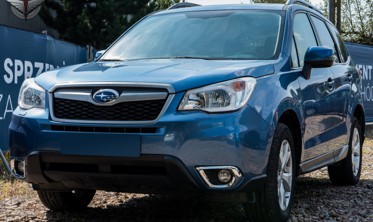 хром рамки протитуманок передніх SUBARU FORESTER 2013+ фото