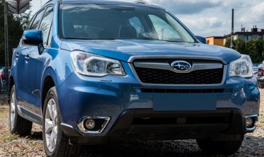 хром рамки протитуманок передніх SUBARU FORESTER 2013+ фото
