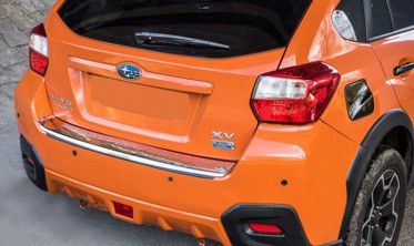 захисна накладка заднього бампера Subaru XV фото