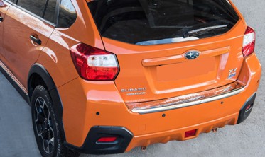 захисна накладка заднього бампера Subaru XV фото
