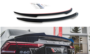 Спойлер кришки багажника Volvo S60 R-design MK3 фото