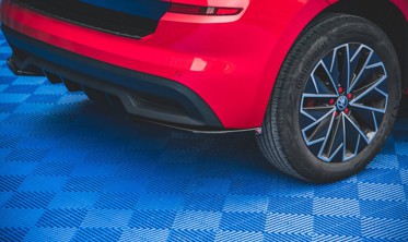 Боковые накладки заднего бампера Skoda Kamiq фото