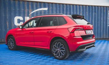 Боковые накладки заднего бампера Skoda Kamiq фото