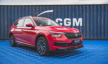 Накладки під бічні пороги Skoda Kamiq фото