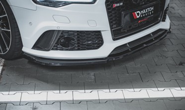 Накладка переднього бампера Audi RS6 C7 вер. 3 фото