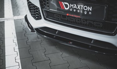 Накладка переднього бампера Audi RS6 C7 вер. 3 фото
