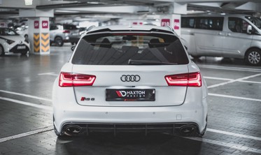 Бічні накладки під задній бампер Audi RS6 C7 вер. 2 фото