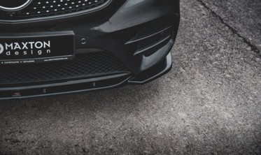 Накладка на передній бампер Mercedes V-Class W447 FL версія AMG-Line вер.1 фото