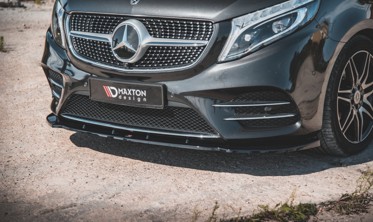 Дифузор переднього бампера Mercedes V-Class AMG-Line W447 FL вер. 2 фото