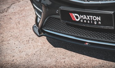 Тюнінговий дифузор переднього бампера Mercedes V-Class W447 рестайл AMG-Line вер. 4 фото