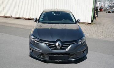 Тюнінговий дифузор переднього бампера Renault Megane MK4 GT-line фото