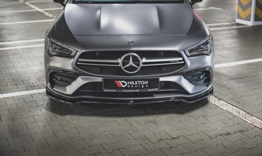 Тюнинг накладка переднего бампера Mercedes AMG CLA 35 Aero C118 вер. 1 фото