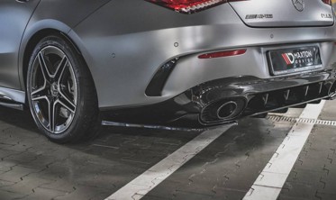 Боковые накладки заднего бампера Mercedes AMG CLA 35 AERO / 45 Aero C118 фото