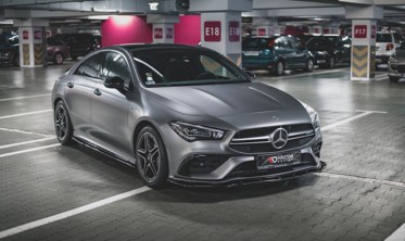 Боковые накладки под пороги Mercedes AMG CLA 35 / 45 C118 фото