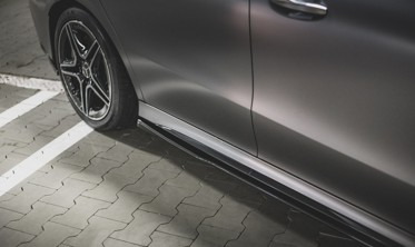 Боковые накладки под пороги Mercedes AMG CLA 35 / 45 C118 фото