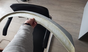 Спойлер липспойлер багажника VW Passat СС фото