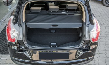 шторка-полка багажника для Ssang Yong Tivoli черная фото