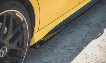 Накладки под боковые пороги Mercedes-AMG A 45 S W177 фото