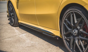 Накладки под боковые пороги Mercedes-AMG A 45 S W177 фото