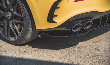Тюнінг накладки заднього бампера Mercedes AMG A 45 S W177 фото
