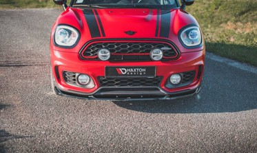 Спойлер під передній бампер Mini Countryman MK2 F60 JCW вер. 2 фото