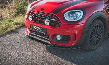 Спойлер під передній бампер Mini Countryman MK2 F60 JCW вер. 2 фото