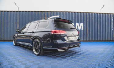 Накладка заднего бампера Volkswagen Passat B8  фото