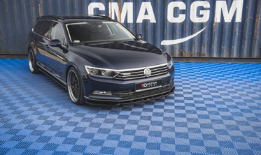 Накладка переднего бампера Volkswagen Passat B8 вар. 1 фото
