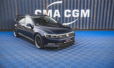 Дифузор переднього бампера Volkswagen Passat B8 вар. 2 фото