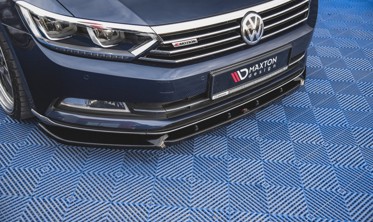 Дифузор переднього бампера Volkswagen Passat B8 вар. 2 фото