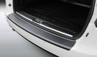 защитная накладка заднего бампера PORSCHE CAYENNE 2010-2014 фото