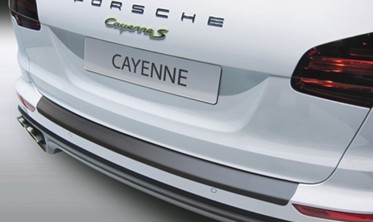 захисна накладка заднього бампера PORSCHE CAYENNE 2014-2017 фото