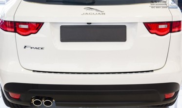 Захисна накладка на борт заднього бампера Jaguar F-Pace фото