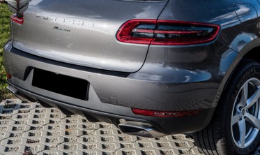 защитная накладка заднего бампера  PORSCHE MACAN 2014-... фото