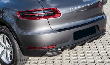 защитная накладка заднего бампера  PORSCHE MACAN 2014-... фото