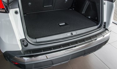 захисна накладка заднього бампера PEUGEOT 3008 2016-... фото