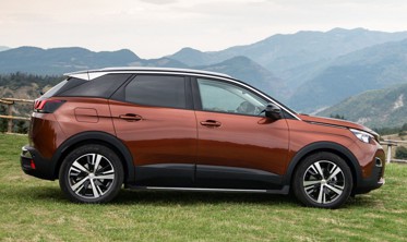 пороги (подножки боковые) Peugeot 3008 фото