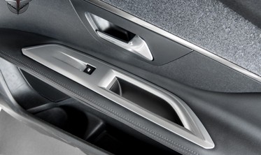 комплект декоративних накладок склопідйомників Peugeot 3008 (2016-...) фото