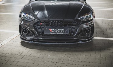 Тюнинговая накладка на передний бампер Audi RS5 F5 рестайл вар. 2 фото