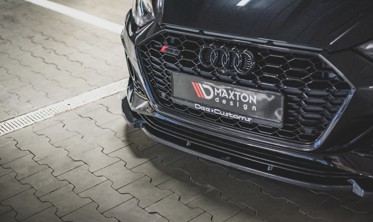 Тюнинговая накладка на передний бампер Audi RS5 F5 рестайл вар. 2 фото