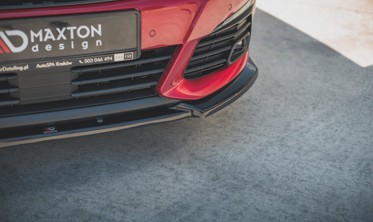 Тюнинговый диффузор переднего бампера Peugeot 308 GT MK2 рестайл вар. 1 фото