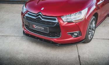 Тюнінговий дифузор переднього бампера Citroen DS4 фото