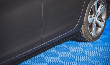 Накладки під бічні пороги Peugeot 308 MK2 післярестайл фото