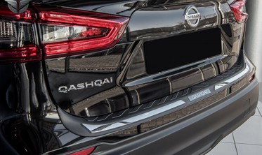 защитная накладка заднего бампера NISSAN QASHQAI 2014+ фото