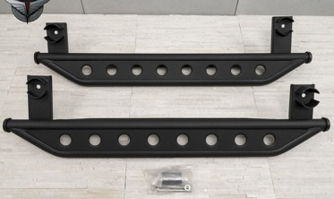 защитные усиленные пороги Jeep Wrangler JL (2 двери) RAPTOR фото