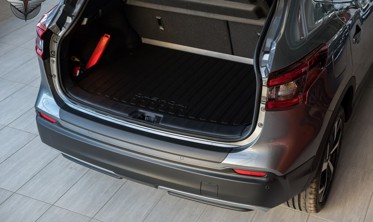 защитная накладка заднего бампера NISSAN QASHQAI 2014+ фото