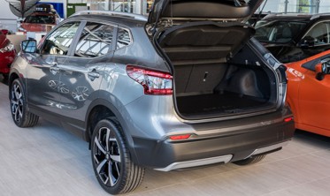 защитная накладка заднего бампера NISSAN QASHQAI 2014+ фото