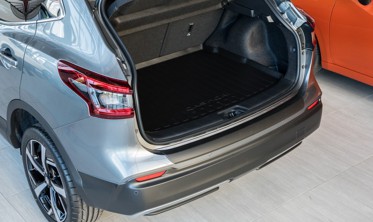 защитная накладка заднего бампера NISSAN QASHQAI 2014+ фото
