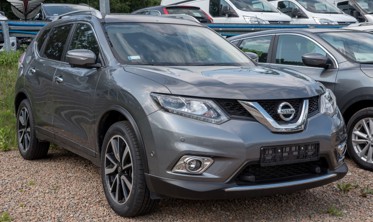 хром накладки протитуманок передніх Nissan X-Trail фото